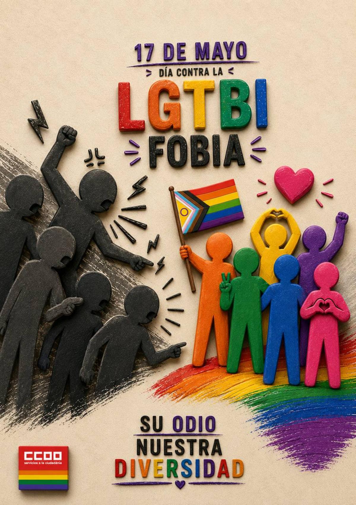 17 de mayo día contra la LGTBIFOBIA