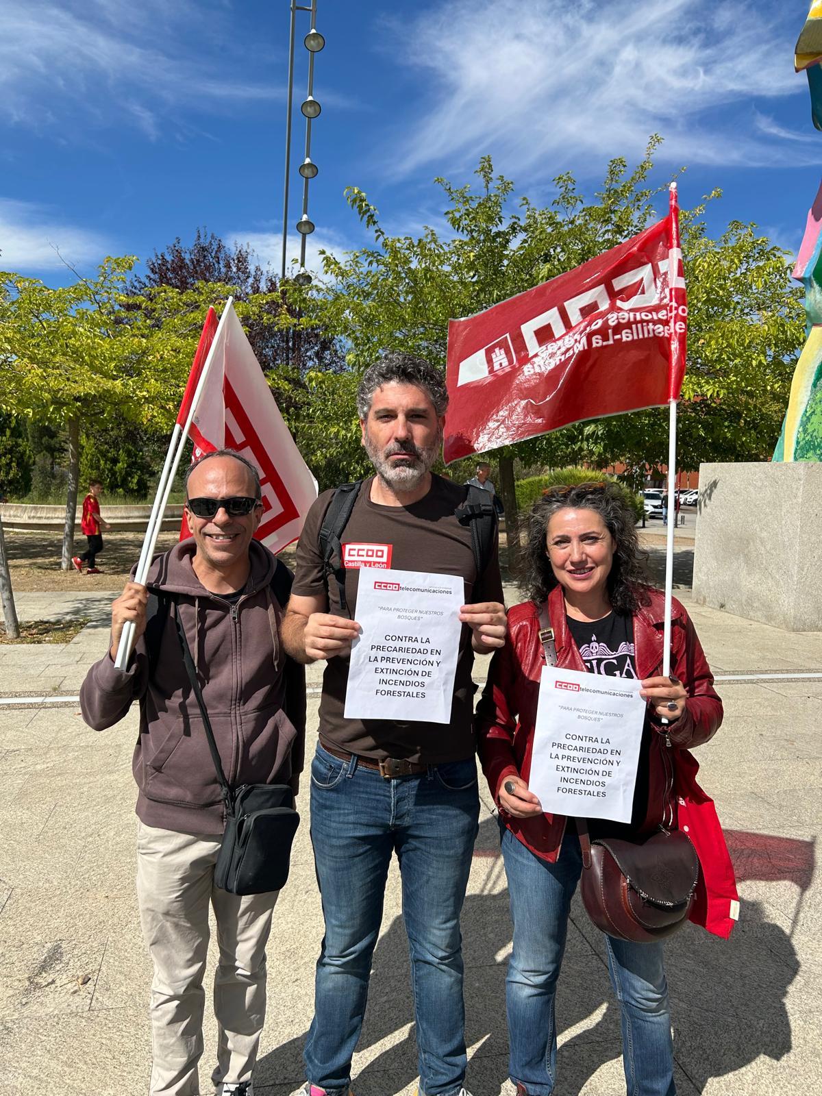 Delegación CCOO Telecomunicaciones y SG FSC