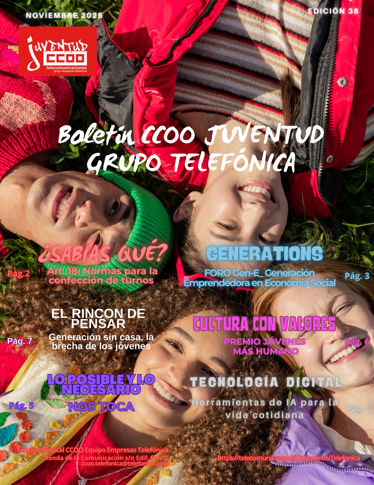 Boletín Juventud Nº37 CCOO GET