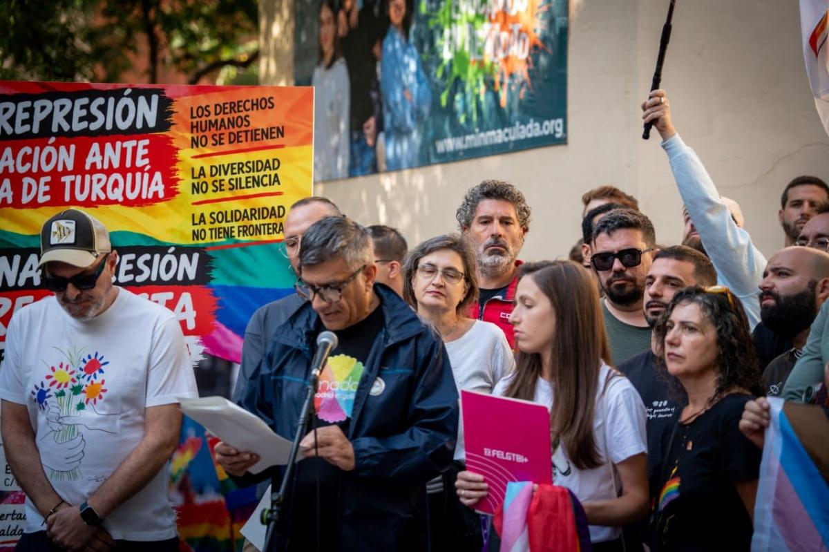 Prostesta colectivo LGTBI+ Turquía
