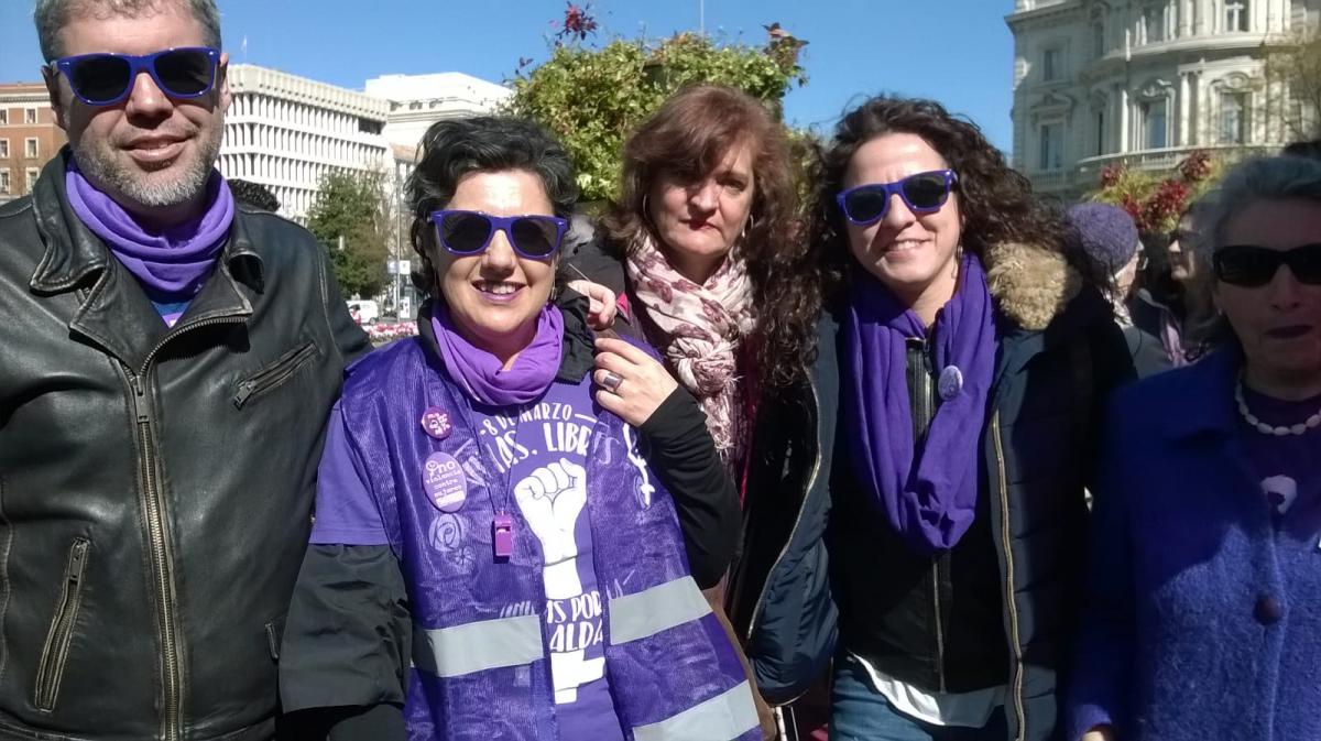 Madrid - Unai Sordo, Isi y Elena Blasco