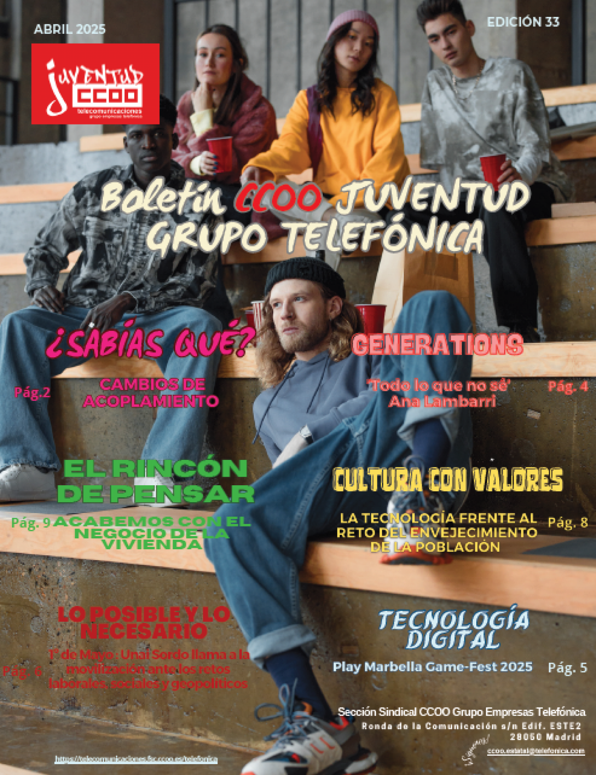Boletn Juventud N33 CCOO GET