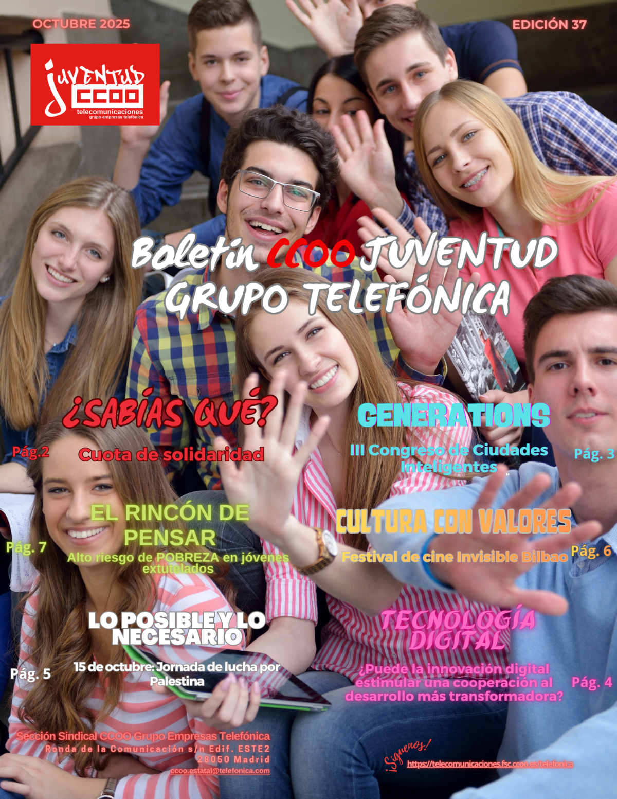Boletín Juventud Nº37 CCOO GET
