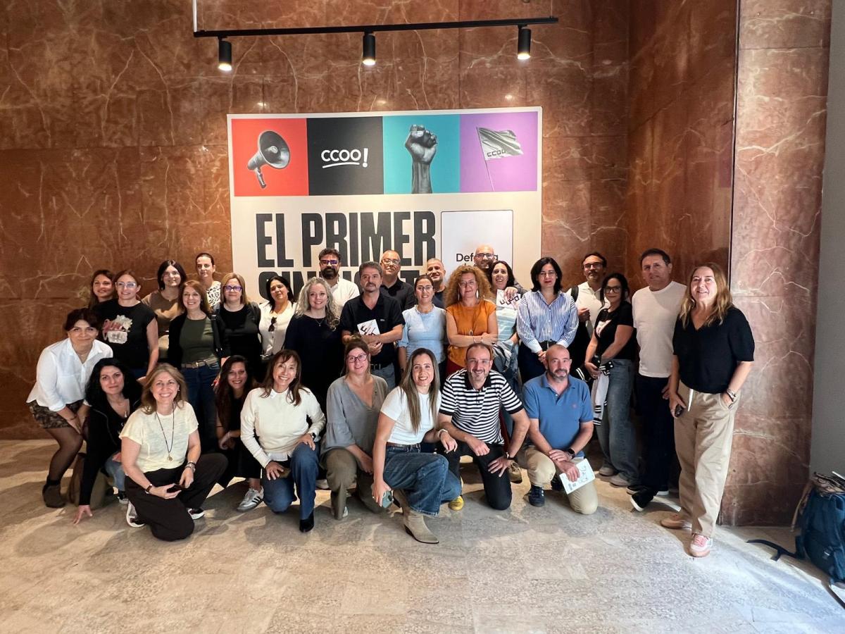 Encuentro anual de delegadas y delegados de CCOO en Telyco