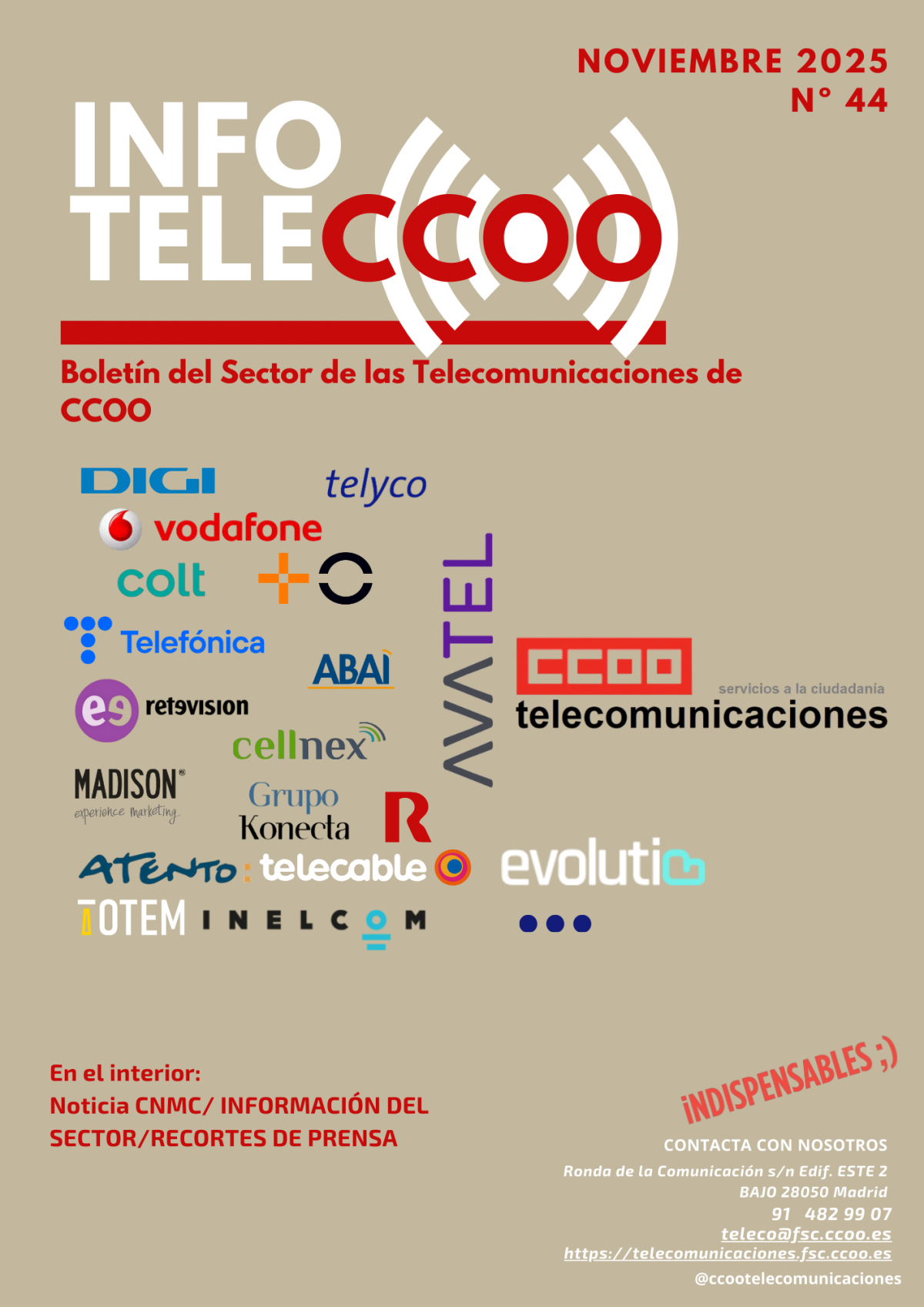 PORTADA INFO TELECCO Nº44