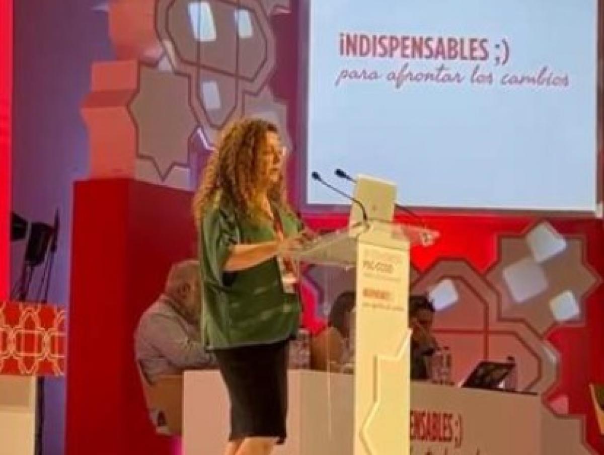 Ramona Pineros, SG de CCOO Telecomunicaciones