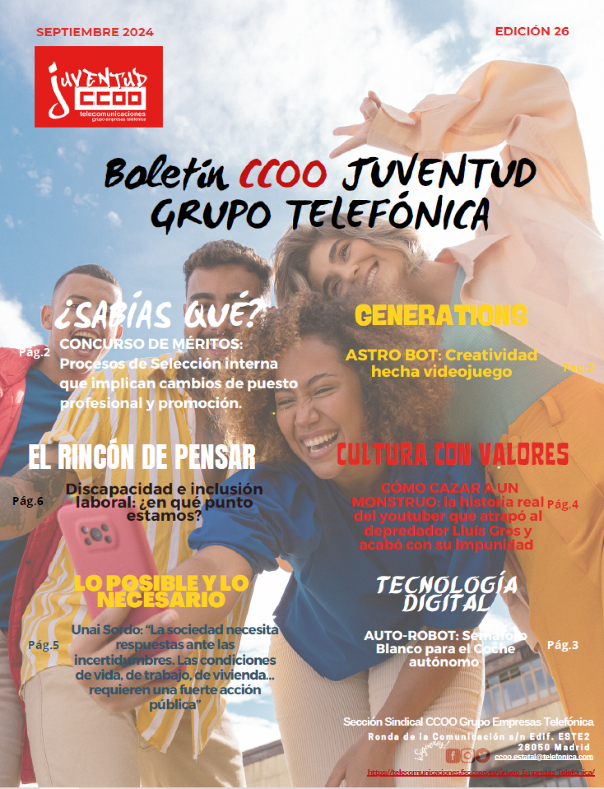 Boletn Juventud N26 CCOO GET