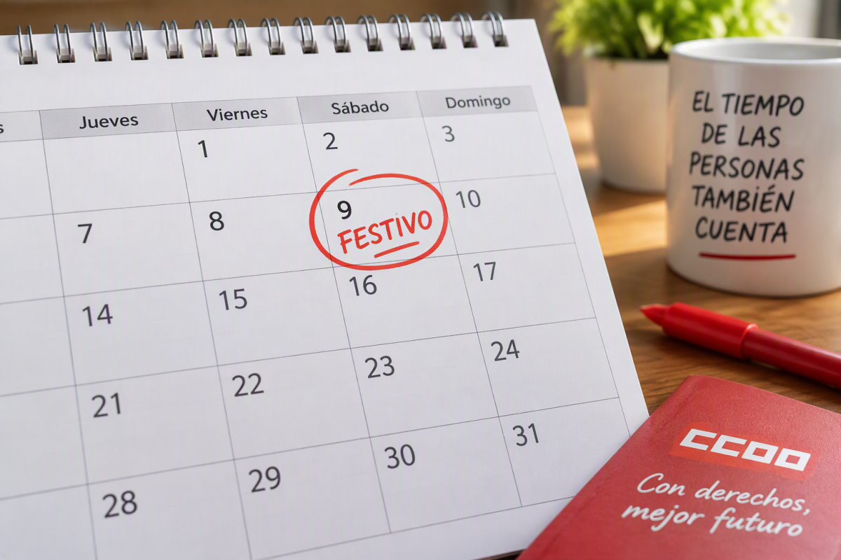 Festivos en sábado CCOO Teleco