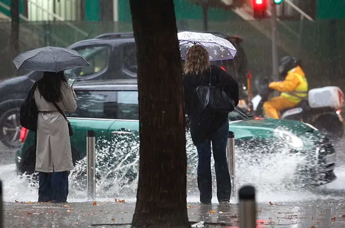 Alerta roja por lluvias